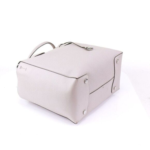 NWT Michael Kors Mercer Large Boxy 2 Way Satchel Tote Cement - Picture 8 of 11